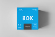 Carton Box Mockup 100x100x100 & Wrap, a Packaging Mockup by Yogurt86 (Thumbnail 8 of 8)