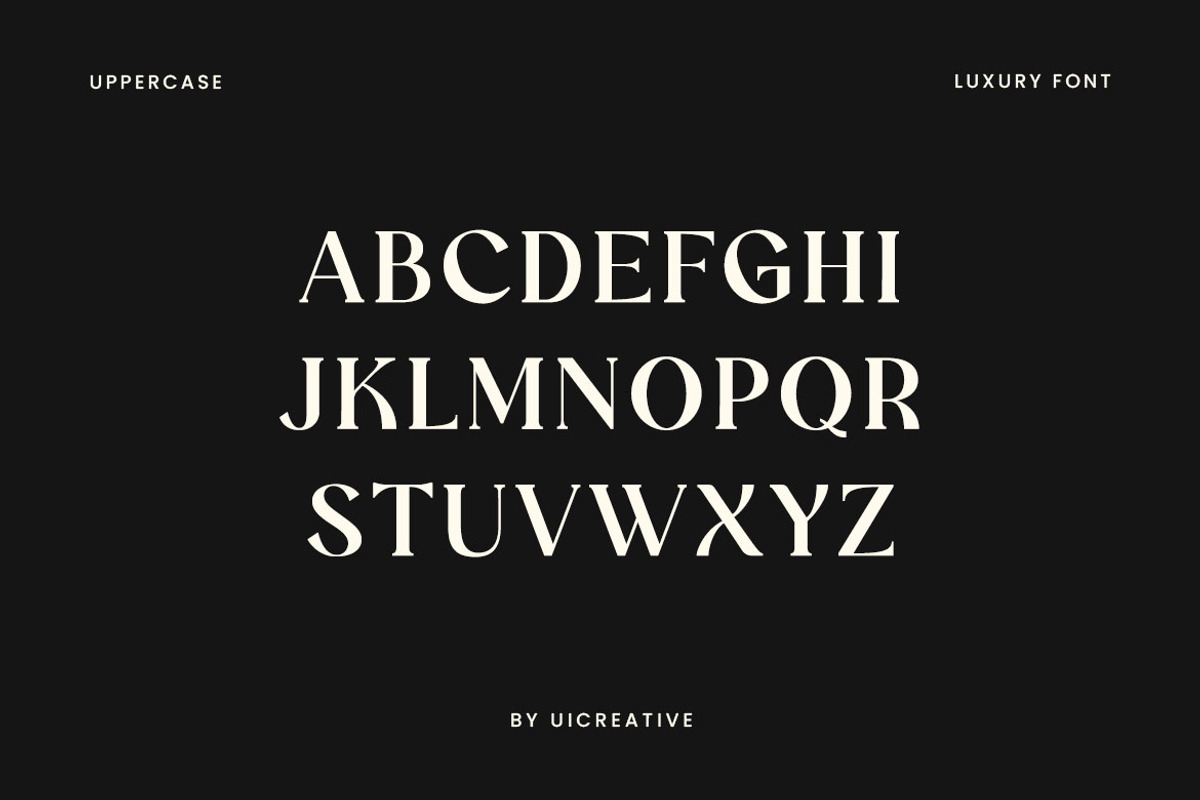 Sophia Francesca Modern Retro Serif, a Serif Font by UICreative (Photo 3 of 12)