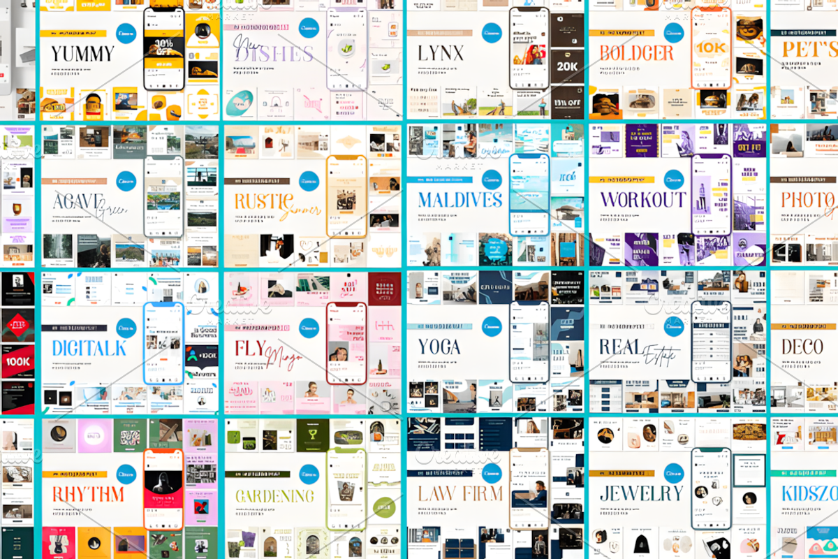 8400+ Social Media Canva Template, a Social Media Template by Coco Bloom (Photo 4 of 11)