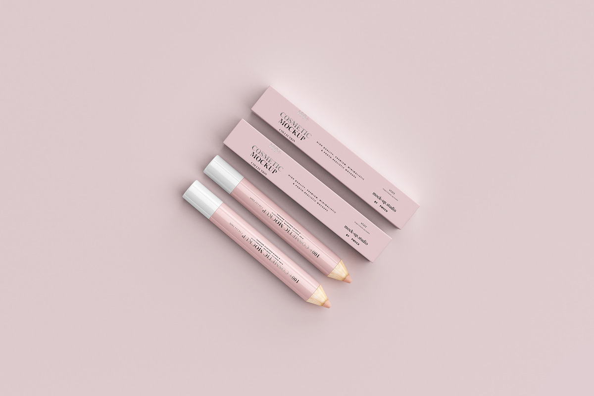 100+ Cosmetic Mock-up Collection, a Pens & Pencil Mockup by pmvch (Photo 83 of 100)