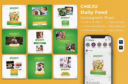 Cheju - Daily Food Instagram Post