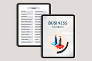 2025 Digital Business Workbook Canva, a Stationery Template by Designmela01 (Thumbnail 3 of 8)