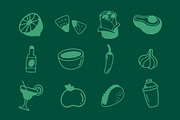 Tex Mex Illustrations, a Food Illustration by Haleigh Peterson Studio (Thumbnail 6 of 8)
