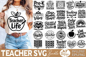 Teacher SVG Bundle, an Object Graphic by DollarSmart