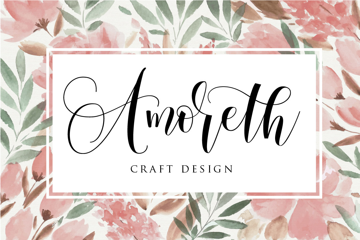 Amoselia - Beauty Script Fonts, a Script Font by Gilar Studio (Photo 7 of 10)