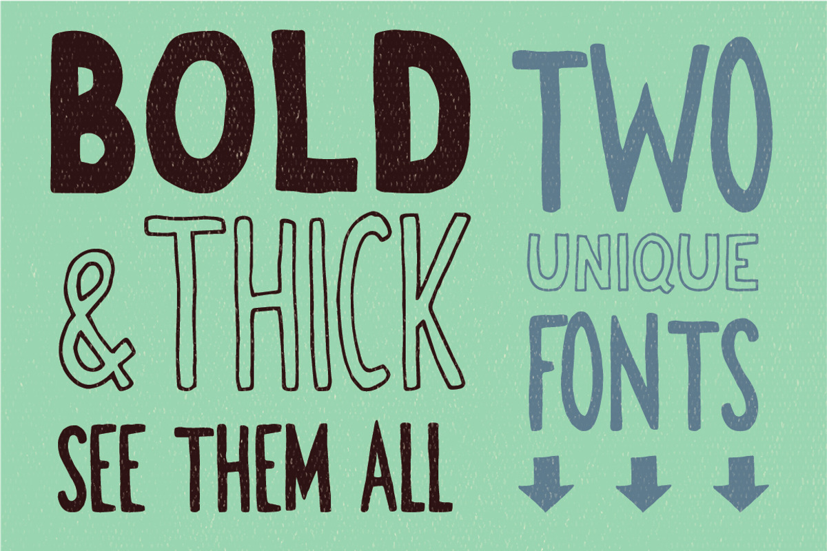 George & Francis Font Pack + bonus preview 3