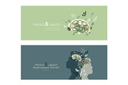 Mental Health theme, an Illustration by Stafeeva (Thumbnail 2 of 11)