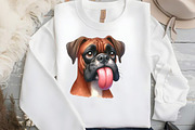 Funny Dog Life Clipart Bundle, an Illustration by DreamCafeArt (Thumbnail 2 of 4)