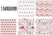 Hearts, arrows and frames, an Illustration by Lina_Lisichka (Thumbnail 7 of 7)