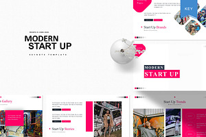 Modern Start Up Keynote Template