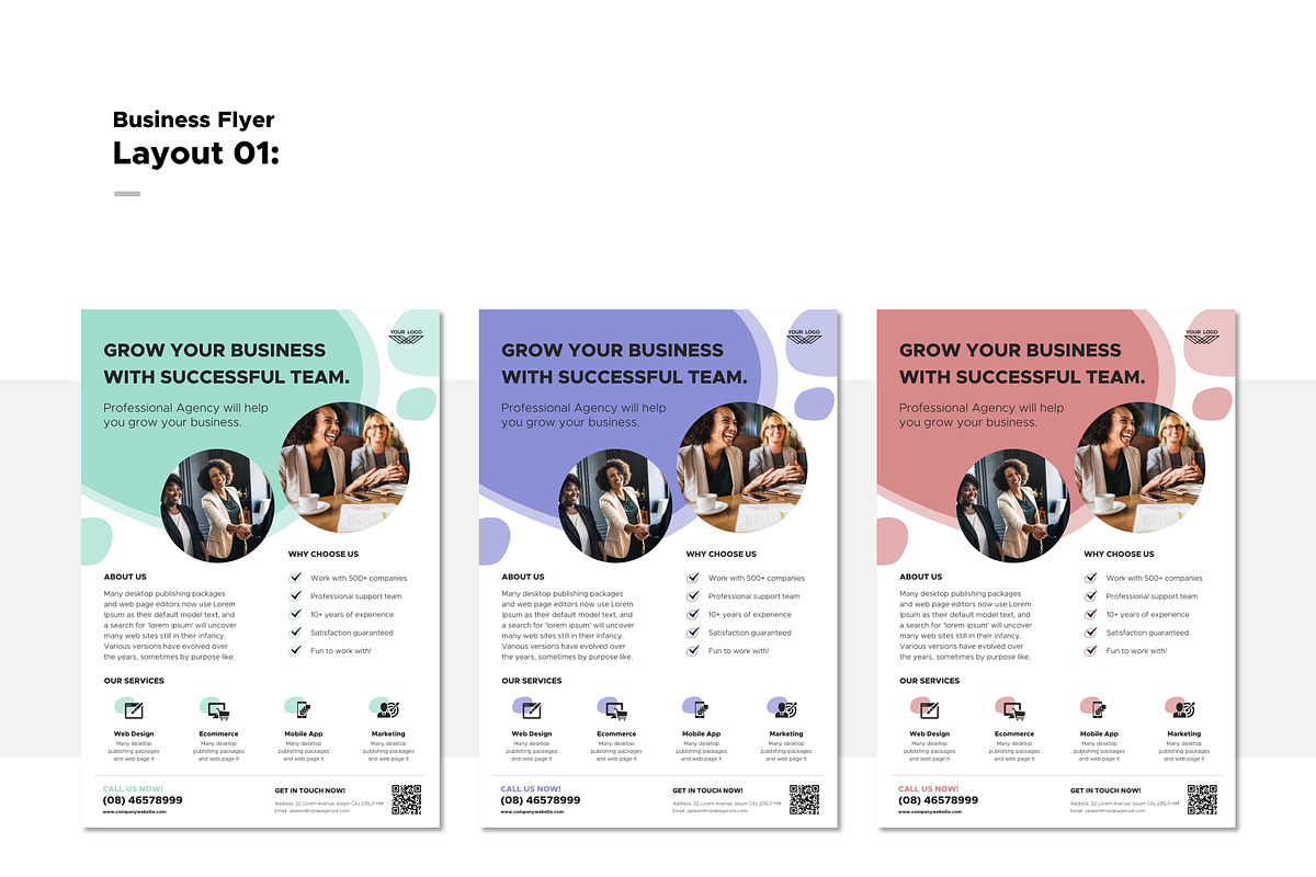 PPT Business Flyer, a Flyer Template by Wipavee (Photo 2 of 3)