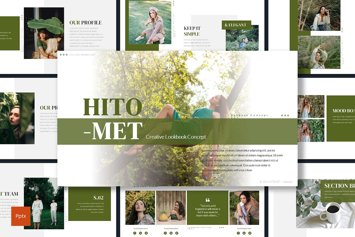 Hitomet - Powerpoint Template, a Presentation Template by inspirasign (Photo 1 of 4)