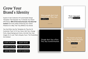 150 Inspiring Instagram Templates, a Social Media Template by RB Boutique (Thumbnail 7 of 12)