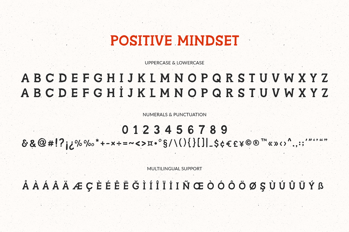 Positive Mindset Handmade Serif Font, a Serif Font by Kaya Fonts (Photo 30 of 32)