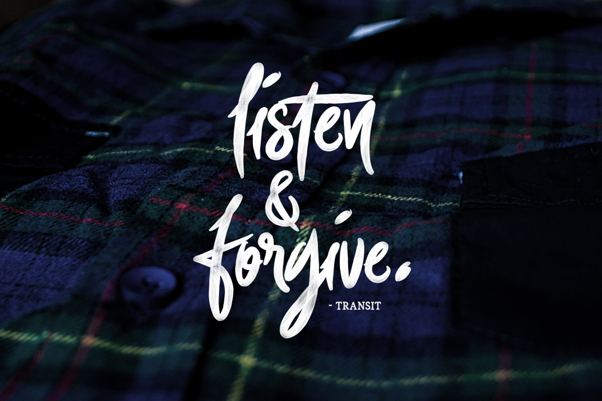 Foxing Font + PS Action preview 4