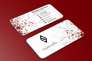 Abstract Business Card Design, a Business Card Template by Kseniya-Omega