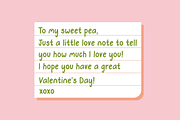 Two Peas Handwritten Playful Font, a Sans Serif Font by Forth and Wild (Thumbnail 3 of 6)