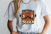 Football Mama Png Tshirt Bow Sports, a Sport Illustration by SugarCloudStudioArt (Thumbnail 3 of 6)