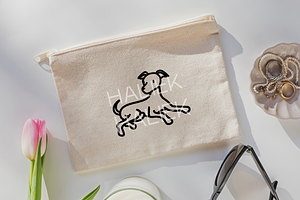 Cute Greyhounds Procreate Stamps