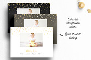 Christmas Card Photoshop Template, a Card Template by Nifty Template Studio (Thumbnail 3 of 12)