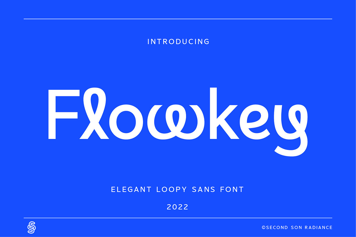 SS Flowkey - Loopy Sans Font, a Sans Serif Font by Typocracy Studio (Photo 1 of 11)