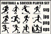 Football & Soccer SVG Bundle, an Object Graphic by Designer_Momina (Thumbnail 1 of 13)
