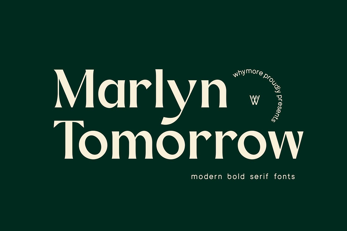Marlyn Tomorrow Luxury Minimal Serif, a Serif Font by WhymoreArt (Photo 1 of 11)