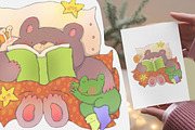 Cute Illustrations II, a Decorative Illustration by Anastasiya Klempach (Thumbnail 2 of 12)
