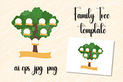 Family Genealogical Tree Template, a Stationery Template by AnnaViolet_store (Thumbnail 2 of 3)