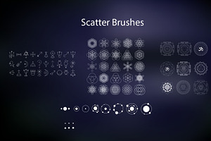 Sacred Geometry Illustrator Brushes