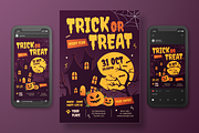 Modern Halloween Flyer Set, a Flyer Template by Annora Studio (Thumbnail 3 of 6)