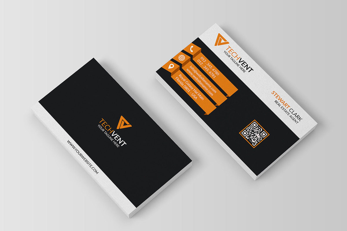 Corporate Business Card Template, a Business Card Template by Shahjhan (Photo 3 of 5)
