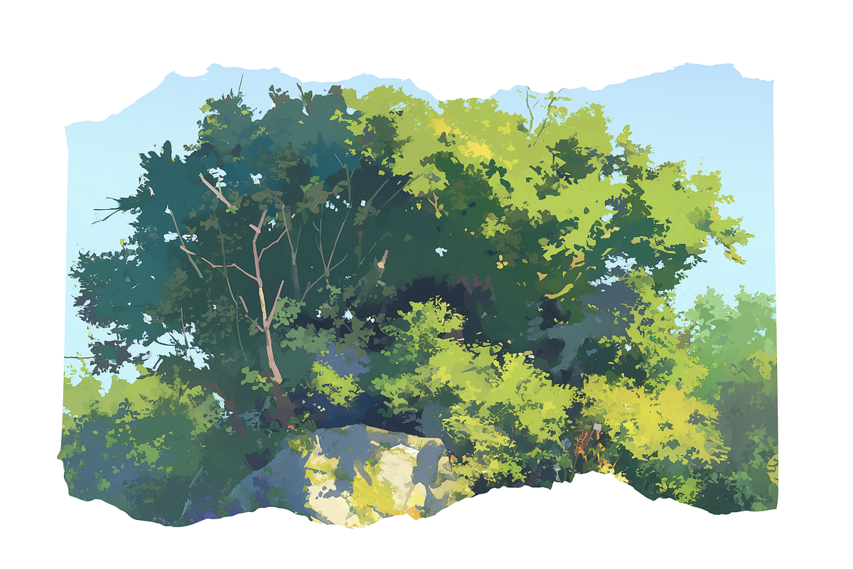 Foliage Nature Procreate Brushes, a Brush Add-On by Cozy Brushery (Photo 7 of 7)