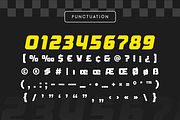 Garner - Racing Car Modern Font, a Sans Serif Font by Hamz Studio (Thumbnail 4 of 8)