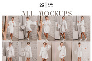 Women Apparel Mockup Bundle, a Shirt Mockup by Neutral Mockups (Thumbnail 7 of 9)