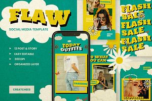 FLAW - Instagram Stories & Post