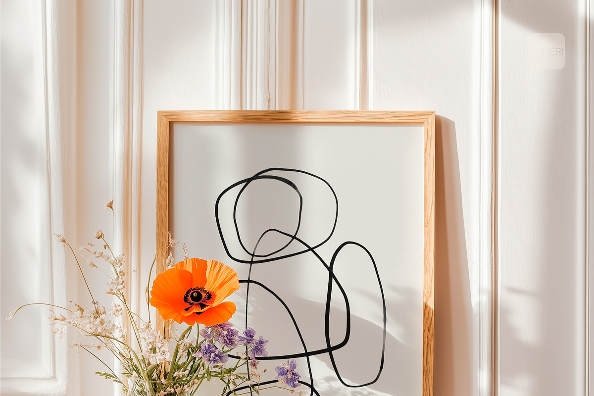 Poppy Muse | Frame mockup set, a Household Mockup by SCHÉRI (Photo 7 of 10)