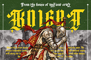 Rhavens, a Blackletter Font by Rahagita Studio (Thumbnail 9 of 14)