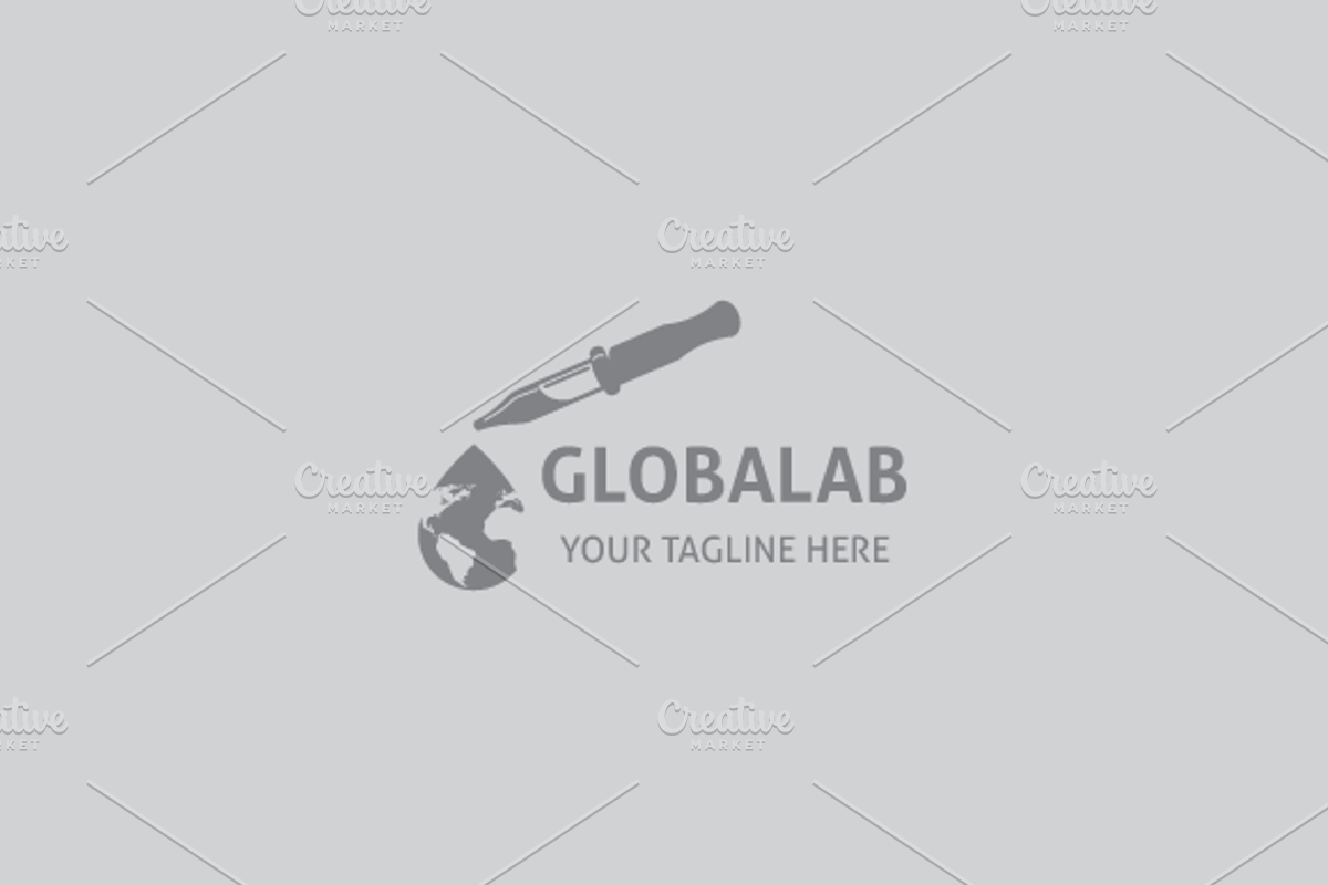 GlobaLab_logo, a Branding & Logo Template by NicklancerShop