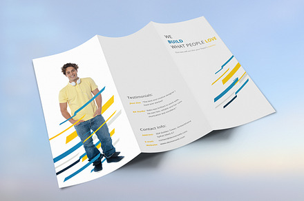 Corporate Agency Tri-fold Brochure