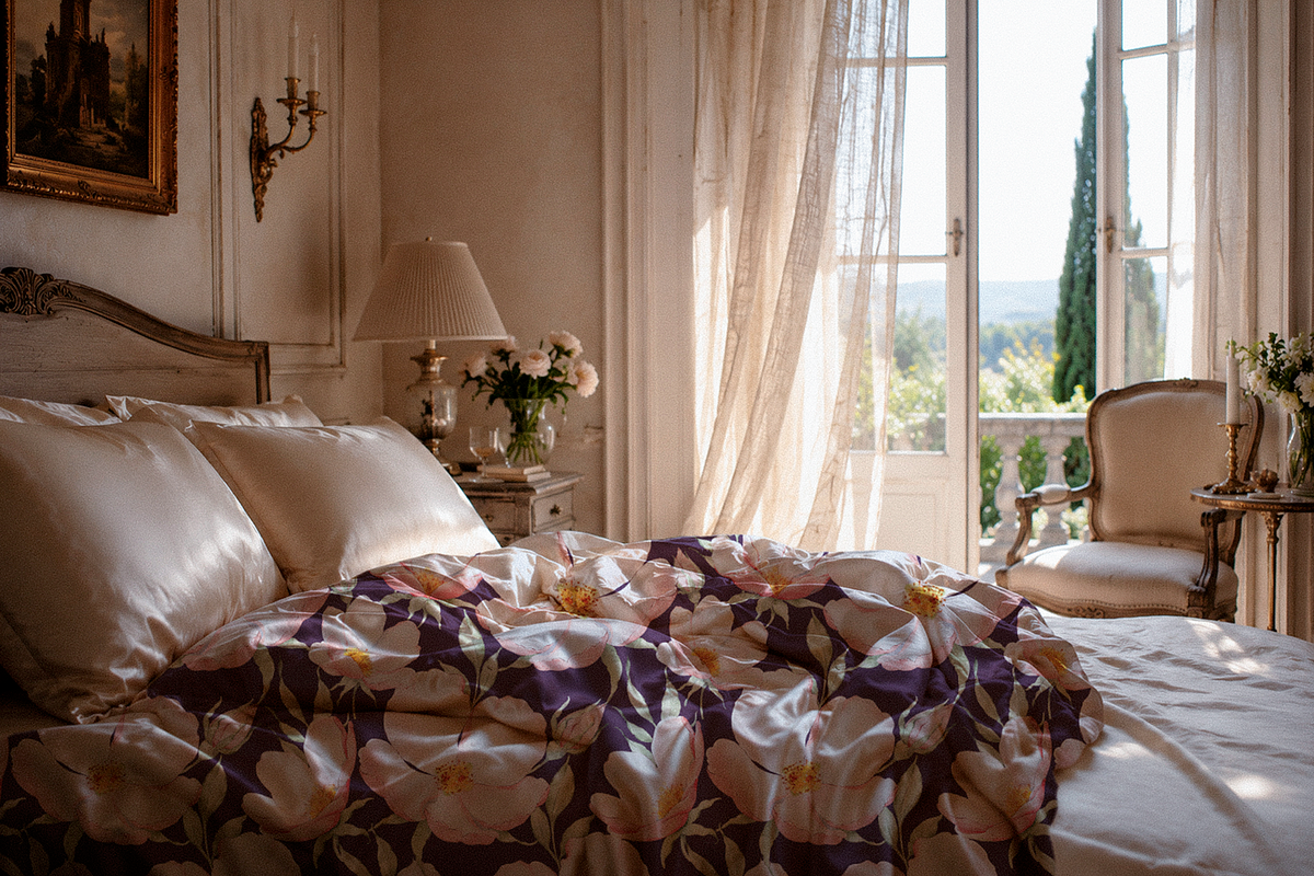 Château Rose Watercolor Patterns, a Pattern Graphic by Deveze Art & Co (Photo 3 of 10)