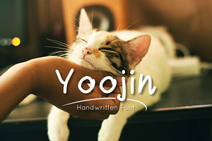 Yoojin handwritten font