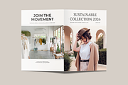 Minimal Fashion Lookbook Template, a Magazine Template by Kriti Designs (Thumbnail 8 of 9)