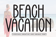 Beach Vacation | Script Font, a Script Font by Scratchones (Thumbnail 1 of 8)