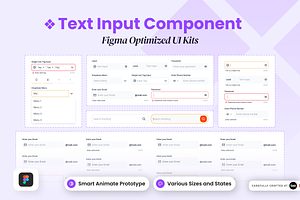 Text Input Component - UI Kits