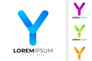 Letter Y Logo Design Template