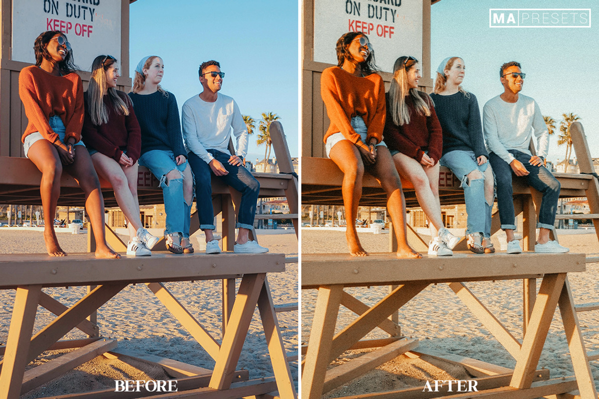 10 VINTAGE SUMMER Lightroom Presets, a Preset Add-On by MaPresets (Photo 4 of 13)