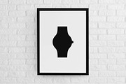 Watch Silhouette SVG, a Technology Illustration by newminddesign (Thumbnail 2 of 3)