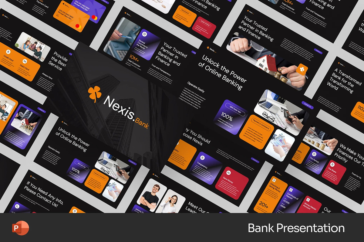 Bank Presentation Powerpoint, a Presentation Template by Fit-tee (Photo 1 of 2)