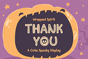 Wrapped Spirit – Cute Spooky Font, a Symbol Font by Huge Dream Studio (Thumbnail 8 of 8)